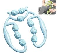 Relajador De Piernas, 9 Wheel Circular Leg Clamp, Handheld Multifunctional Ring Roller 360 Degree Legs Neck Hand Arm Muscle Relaxer for post-workout relaxation