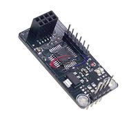 Reland Sun Carte de dévolopment sans Fil ATMEGA48 + Module de Blindage sans Fil SPI vers TWI Interface pour Arduino, Mini microcontrôleur de Signal