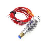 Reland Sun Hotend DIY V5 à tête courte ou longue distance pour extrudeuse Bowden 1,75 mm/3,0 mm 0,2 mm/0,3 mm/0,4 mm Buse en option (courte 0,3 MM-1,75 MM)