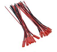 Reland Sun Lot de 10 paires de connecteurs 22 AWG JST mâles et femelles pour bande lumineuse LED