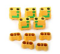 Reland Sun Lot de 10 paires de connecteurs XT30 XT60 XT60H XT90 XT90-HF EC2 EC3 EC5 T Fiche banane mâle femelle (XT90S)