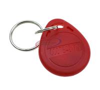 Reland Sun Lot de 10 porte-clés de proximité 125 Khz Smart EM ID EM4100 (rouge)