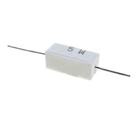 Reland Sun Lot de 10 résistances de ciment 5 W 0,1 ~ 10 K ohm 5 % 0,22 0,33 0,5 1 10 100 100 1 K 10 K ohm 0,1R 0,22R 0,33R 0,5R 1R 10R 100R (0,33 ohm)