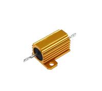 Reland Sun Lot de 2 résistances bobinées en aluminium 5 W 0,1 ~ 10 K 0,33 0,5 1 2 5 6 8 10 20 50 100 120 200 300 1K 5 K 10 K ohm (8R)