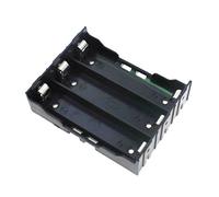 Reland Sun Lot de 5 boîtes de rangement 18650, 1 x 2 x 3 x 4 x 18650, 1 x 2 x 3 x 4 x 18650 pour 1 2 3 4 emplacements pour piles avec câble ou connecteur CC (18650-X3 broches)