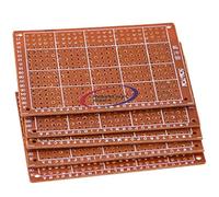Reland Sun Lot de 5 cartes de circuit imprimé universelles pour prototype - 5 x 7, 6 x 20, 7 x 9, 9 x 15, 10 x 10, 10 x 15, 10 x 22, 12 x 18, 13 x 25, 15 x 18, 18 x 30 cm