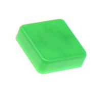 Reland Sun Lot de 50 capuchons de bouton tactile carrés pour interrupteur à clé B3F-4055 12 x 12 x 7,3 mm pour interrupteurs 12 x 12 x 7,3 mm 12 x 12 x 7,3 mm (50 pièces) Vert