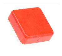 Reland Sun Lot de 50 capuchons de bouton tactile carrés pour interrupteur à clé B3F-4055 12 x 12 x 7,3 mm pour interrupteurs 12 x 12 x 7,3 mm 12 x 12 x 7,3 mm (50 pièces) Rouge
