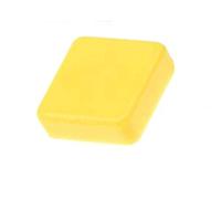 Reland Sun Lot de 50 capuchons de bouton tactile carrés pour interrupteur à clé B3F-4055 12 x 12 x 7,3 mm pour interrupteurs 12 x 12 x 7,3 mm 12 x 12 x 7,3 mm (50 jaunes)