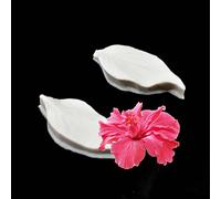 Reland Sun Mini moule en silicone en forme de pétale d'hibiscus pour fondant, fleur de sucre