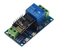 RELAND Sun Module de Relais 5 V 12 V ESP-8266 ESP-01 1 2 4 canaux pour Smart Home (12 V, 1 Voie)