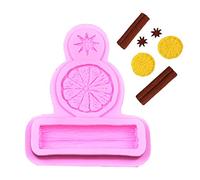 RELAND SUN Moule à gâteau en silicone avec motif anis et étoile cannelle