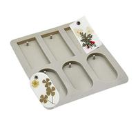 RELAND SUN Moule rectangulaire en silicone pour bougies et savons (petit)