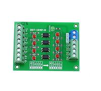 Reland Sun NPN Carte de conversion de tension de niveau PLC 4 voies 1,8 V 3,3 V 5 V 12 V 24 V Transmission unidirectionnelle (5 V à 3,3 V)