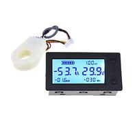 RELAND SUN STN Capteur Coulomb à cristaux liquides Compteur de tension Courant Puissance électrique Indicateur Affichage (100A)