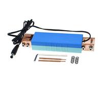 RELAND SUN Stylo de soudage par points intégré avec déclencheur automatique pour soudure à déclenchement 18650 - Bleu vert