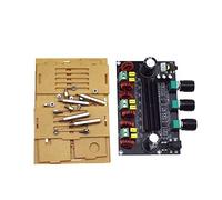 RELAND SUN XH-M573 Amplificateur audio haute puissance 2.1 canaux TPA3116D2 pour caisson de basses numérique 80 W + 80 W + 100 W (carte + coque)