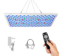 Relassy Rampe LED Aquarium, 60W Dimmable Éclairage Aquarium avec Télécommande, Lampe Led pour d'eau de mer Récifs Coralliens