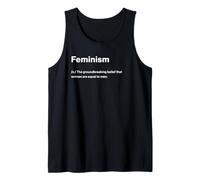 Relatable Funny Dictionary Definition Feminism Débardeur