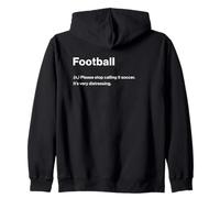 Relatable Funny Dictionary Definition Football Sweat à Capuche