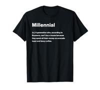 Relatable Funny Dictionary Definition Millennial T-Shirt
