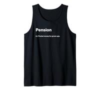 Relatable Funny Dictionary Definition Pension Débardeur