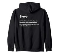 Relatable Funny Dictionary Definition Sleep Sweat à Capuche