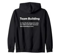 Relatable Funny Dictionary Definition Team Building Sweat à Capuche