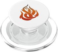 Relation Anniversaire de Couple Symbole Flamme jumelle PopSockets PopGrip pour MagSafe