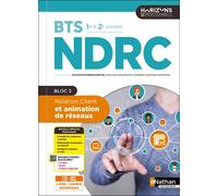 Sophie Lescanne – Relation client et animation de réseaux – BTS NDRC 1re-2e – Éd. 2025 – Livre