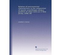Relation of environmental characteristics to the composition of aquatic assemblages along a gradient of urban land use in New Jersey, 1996-98