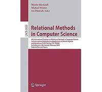 Relational Methods In Computer Science