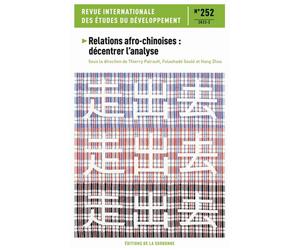 Relations afro-chinoises : décentrer l'analyse - Thierry Pairault - De La Sorbonne Editions - broché - Revue