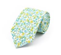 Relations commerciales, Cravate unisexe en coton à fleurs multicolore(21)