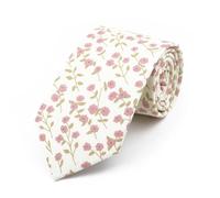 Relations commerciales, Cravate unisexe en coton à fleurs multicolore(25)