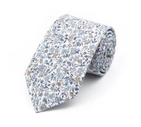 Relations commerciales, Cravate unisexe en coton à fleurs multicolore(27)