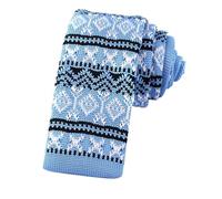 Relations commerciales, Cravate unisexe en tricot floral multicolore 148 cm x 5,5 cm(LD66208)