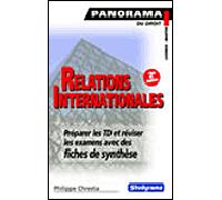 Relations internationales 17 fiches de synthèses pour préparer les TD et réviser les examens - Philippe Chrestia - Studyrama Eds - broché - Scolaire / Universitaire