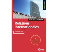 Relations internationales: 2016-2017