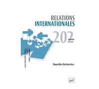 Relations internationales 2025, n.202 - Collectif - Puf - broché - Revue
