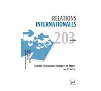 Relations internationales 2025, n.203 - Collectif - Puf - broché - Revue