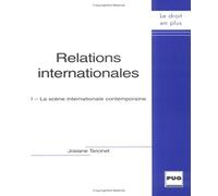RELATIONS INTERNATIONALES - TOME 1