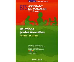 Relations professionnelles BTS assistant de manager: Finalité 1 et ateliers