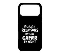 Relations publiques par Day Gamer by Night PR Stunt Jeux vidéo Coque pour iPhone 17 Pro Max