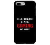 Relationship Status: Gaming and Happy Funny Gamer Humor Joke Coque pour iPhone 7 Plus/8 Plus