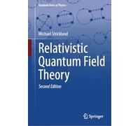 Relativistic Quantum Field Theory