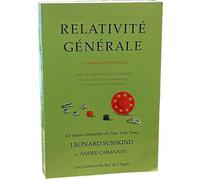Relativité générale: Le minimum théorique