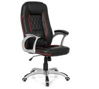 RELAX AB100 - Fauteuil Gamer Noir/Rouge