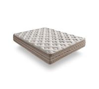 Relax Colchón Espesor 30 cm Bio Thermal Cashmere 90 x 200 cm - Bio Shape Memory Foam Bio Nature + Rest Foam Soft - Tejido Premium Organic Cashmere