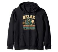 Relax I Watched The Training Video Twice Funny Nursing Sweat à Capuche